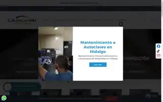 Elautoclavemx.com Screenshot 2024-05-24 05:09:29