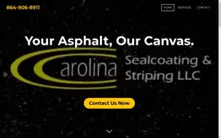 Carolinasealcoatingandstriping.com Screenshot 2024-04-25 09:06:15