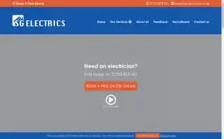 Sg-electrics.co.uk Screenshot 2024-07-05 05:37:11