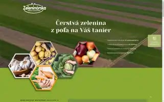 Zeleninarska.sk Screenshot 2024-07-10 06:50:19