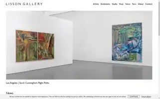 Lissongallery.com Screenshot 2024-07-03 12:08:32