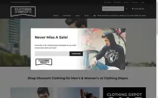 Clothingdepot.com.au Screenshot 2024-05-09 04:25:19