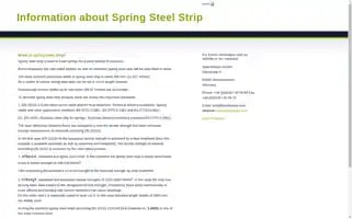 Springsteelstrip.info Screenshot 2024-04-15 16:33:47