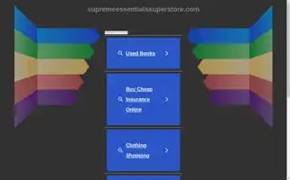 Supremeessentialssuperstore.com Screenshot 2024-05-24 10:52:07