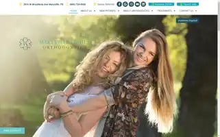 Maryvillefamilyorthodontics.com Screenshot 2024-07-06 01:35:21