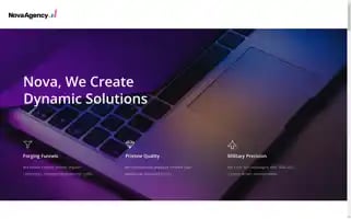 Thenovaagency.com Screenshot 2024-07-02 16:19:20