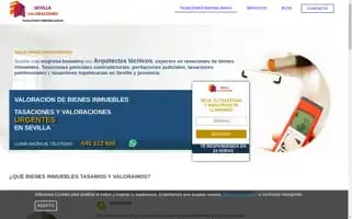 Sevillavaloraciones.es Screenshot 2024-07-08 18:17:44