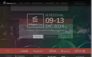 Festivaleducacine.es Screenshot 2024-06-11 13:24:26
