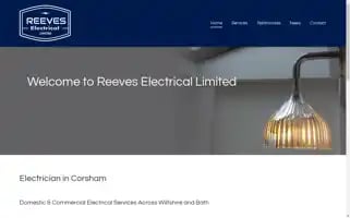 Reeveselectricalltd.co.uk Screenshot 2024-06-29 18:00:32