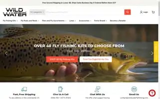 Wildwaterflyfishing.com Screenshot 2024-05-04 08:57:57