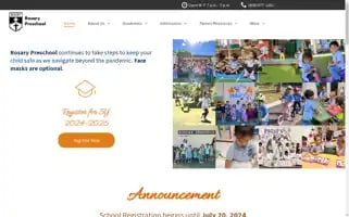 Rosarypreschool.com Screenshot 2024-05-13 18:08:26