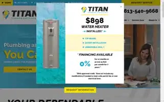 Titanplumbingandelectric.com Screenshot 2024-05-16 21:36:03