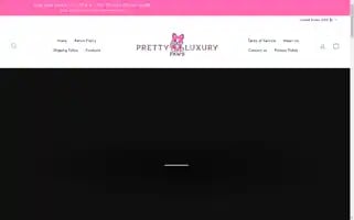 Prettypawsluxurycouture.com Screenshot 2024-04-27 08:38:28
