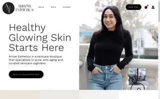 Arrowesthetics.com Screenshot 2024-05-19 19:23:58
