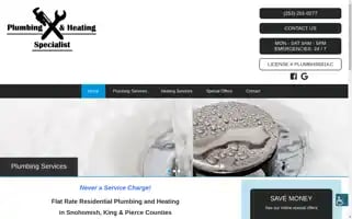 Plumbingandheatingspecialistnw.com Screenshot 2024-05-16 13:04:51