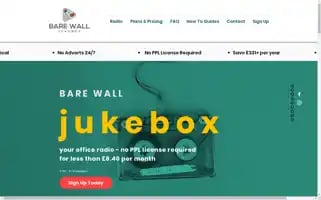 Barewalljukebox.co.uk Screenshot 2024-06-27 09:51:12