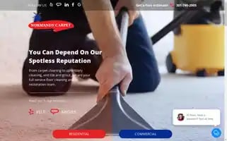 Normandycarpet.com Screenshot 2024-05-16 10:00:33