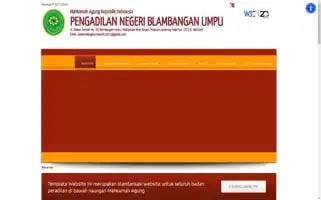 Pn-blambanganumpu.go.id Screenshot 2024-07-09 12:12:09