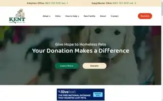 Kentanimalshelter.com Screenshot 2024-07-01 11:32:30