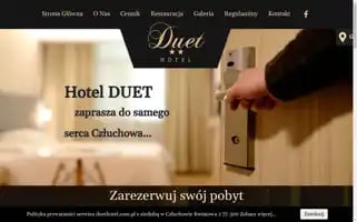 Duethotel.com.pl Screenshot 2024-04-19 12:57:35