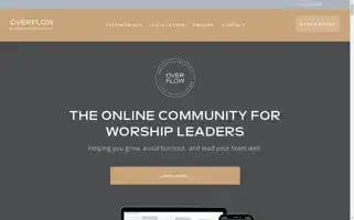 Overflowworshipleaders.com Screenshot 2024-07-02 12:11:54
