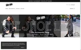 Theshoelady.biz Screenshot 2024-05-05 12:41:12