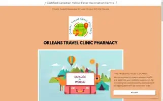 Orleanstravelmedicine.ca Screenshot 2024-04-16 14:05:28