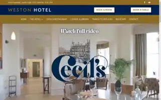 Westonhotel.co.uk Screenshot 2024-04-23 10:07:25