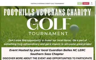 Foothillsveteranscharitygolftournament.com Screenshot 2024-04-26 22:29:08