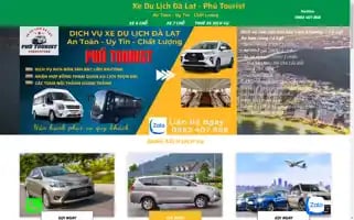 Xedulichdalatphutourist.com Screenshot 2024-04-22 18:17:25