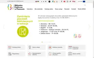 Biblioteka-piaseczno.pl Screenshot 2024-06-30 21:48:13