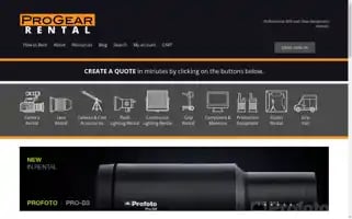 Progearrental.com Screenshot 2024-05-16 13:50:38