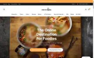 Chefsforfoodies.com Screenshot 2024-07-04 14:09:55