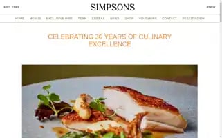 Simpsonsrestaurant.co.uk Screenshot 2024-07-04 05:57:59