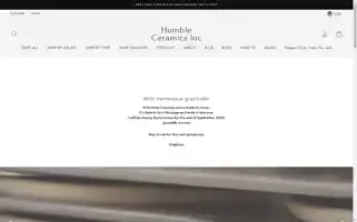 Humbleceramics.com Screenshot 2024-05-04 13:16:09