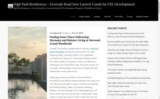 Highparkresidences-condo.com Screenshot 2024-06-13 17:54:53
