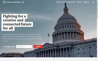 Publicknowledge.org Screenshot 2024-06-13 06:29:28