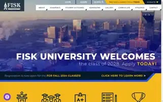 Fisk.edu Screenshot 2024-05-09 17:40:22