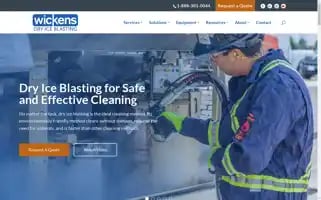 Wickensdryiceblasting.com Screenshot 2024-07-05 17:55:24