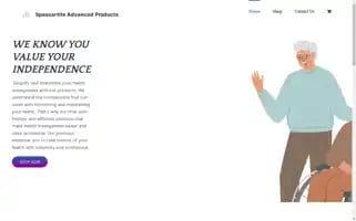 Spessartiteadvancedproducts.com Screenshot 2024-05-25 00:04:38