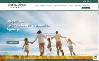 Lydonmurphyinsurance.com Screenshot 2024-07-06 22:41:50