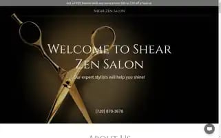 Shearzensalon.com Screenshot 2024-05-16 17:00:23