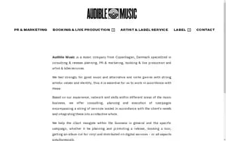 Audiblemusic.dk Screenshot 2024-07-03 06:52:12