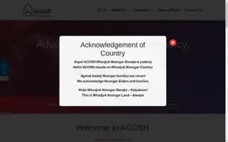 Acosh.org Screenshot 2024-05-08 09:58:45