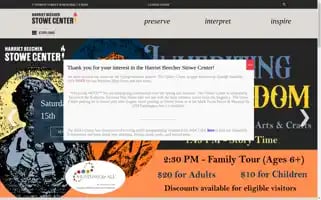 Stowecenter.org Screenshot 2024-06-11 23:56:40
