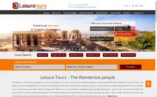 Leisuretourindia.com Screenshot 2024-04-15 19:49:16