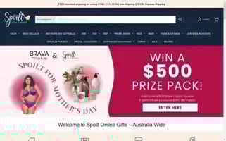 Spoilt.com.au Screenshot 2024-05-04 09:12:38