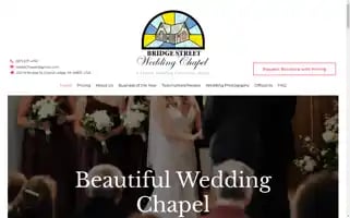 Bridgestreetweddingchapel.com Screenshot 2024-06-11 13:31:23