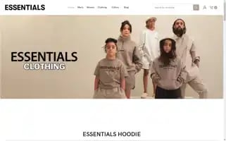 Usessentialshoodie.com Screenshot 2024-05-28 22:12:37