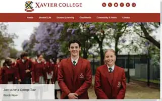 Xavier.catholic.edu.au Screenshot 2024-07-02 01:35:32